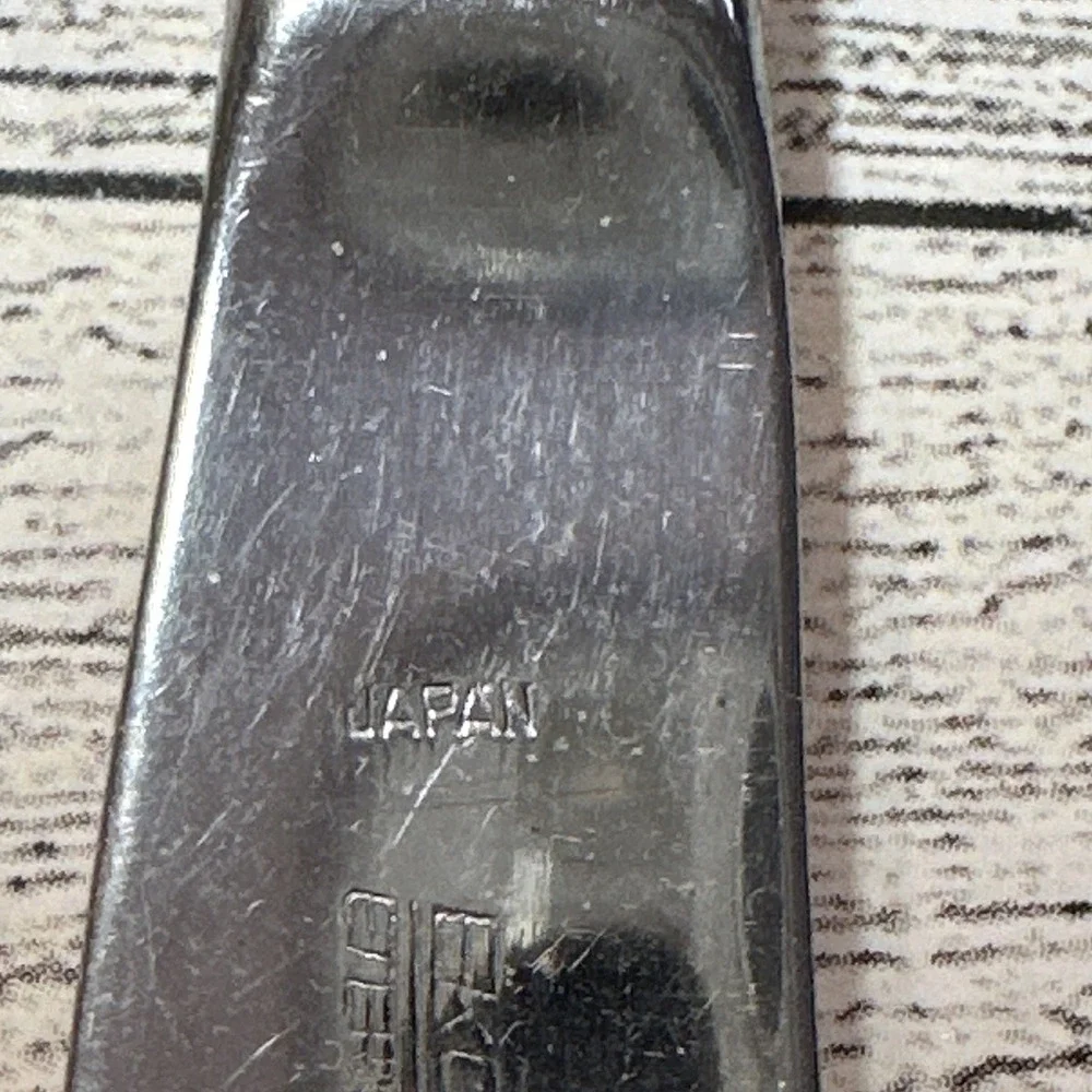 EKCO Trinidad Stainless Steel 2PC Spoon & Knife Japan Vintage